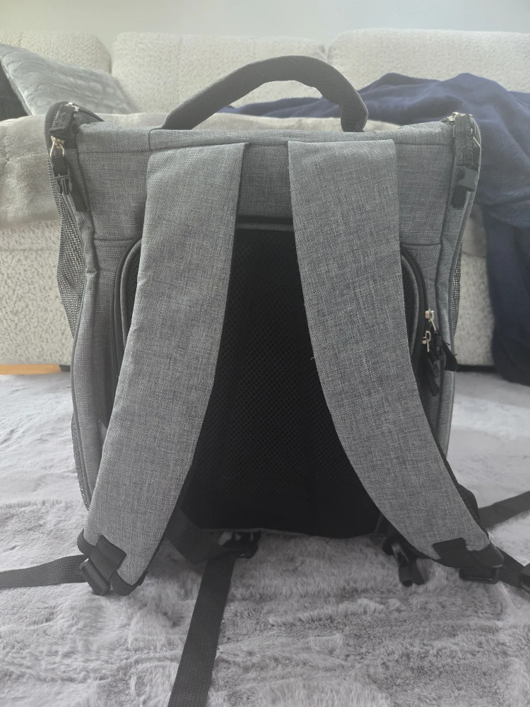 🧡Grey Pet Carrier Backpack🧡 - photo 2