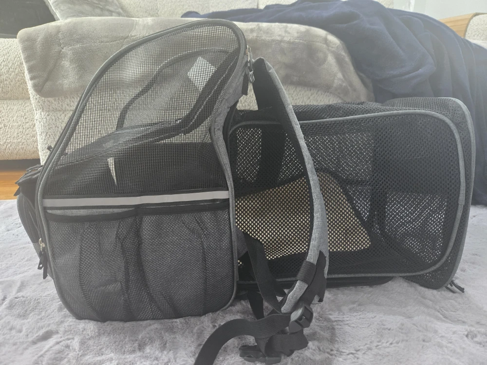🧡Grey Pet Carrier Backpack🧡 - photo 3