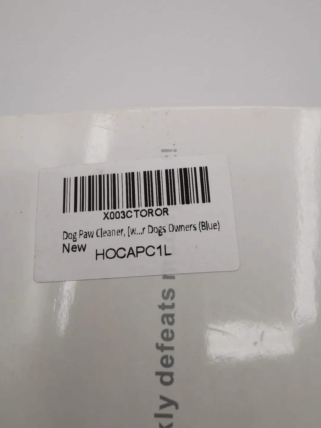 Dog Paw Cleaner - Blue Medium image indicator(2)