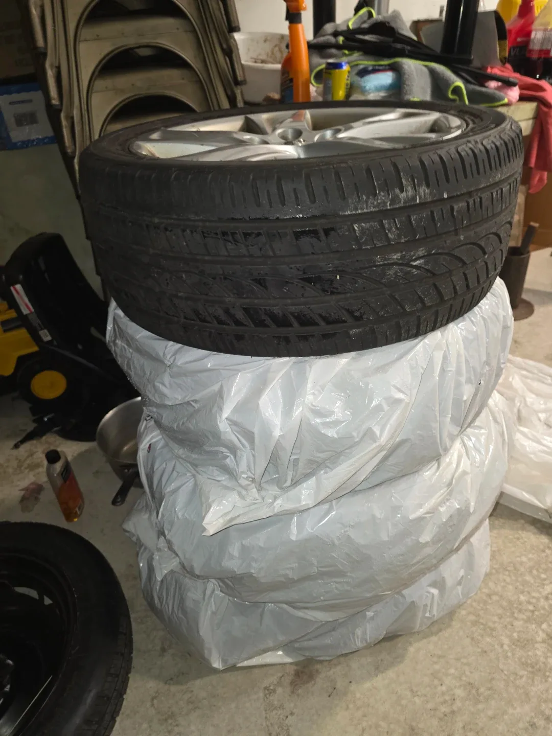 Used Yokohama Tires 225/45R17