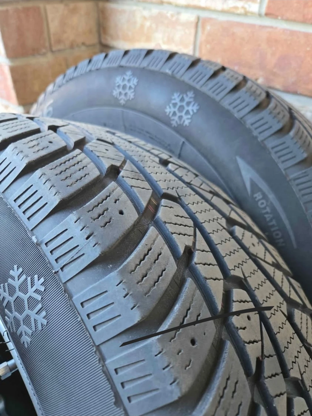 Ecovision W686 Winter Tires on RIMS 225/65R16 - photo 5