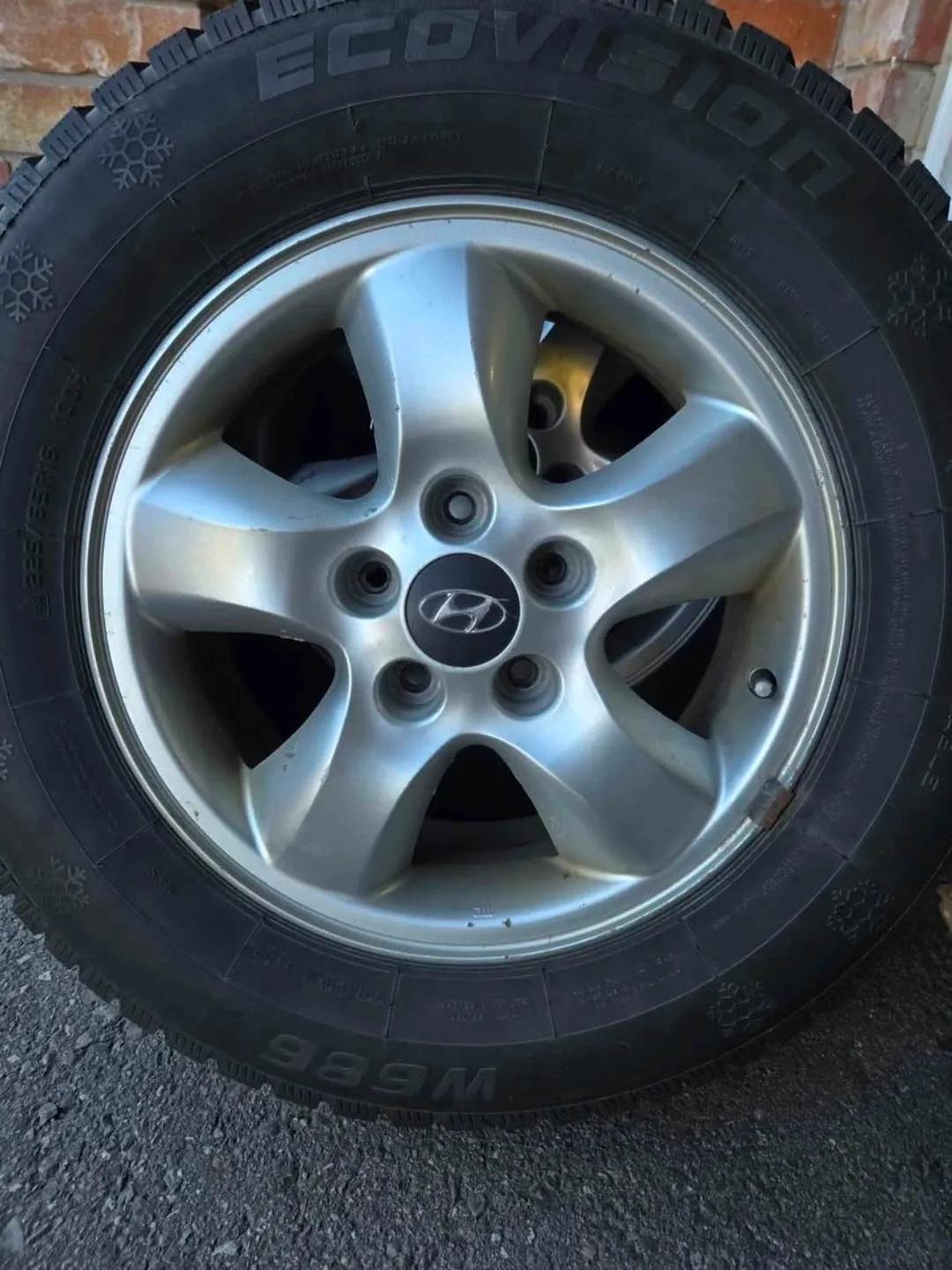 Ecovision W686 Winter Tires on RIMS 225/65R16 image indicator(7)