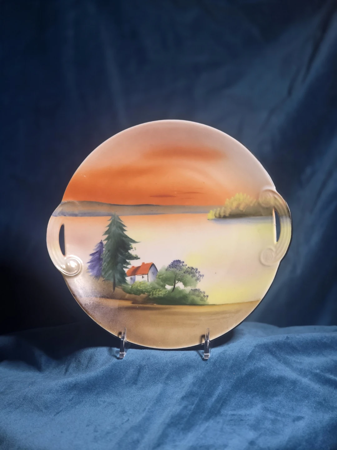 Noritake Hand Painted Plate, Made in Japan