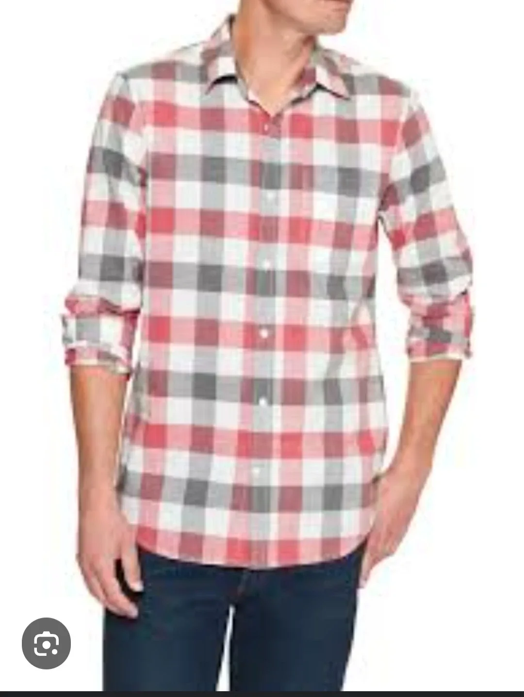 Mens Med Gap Dress Top