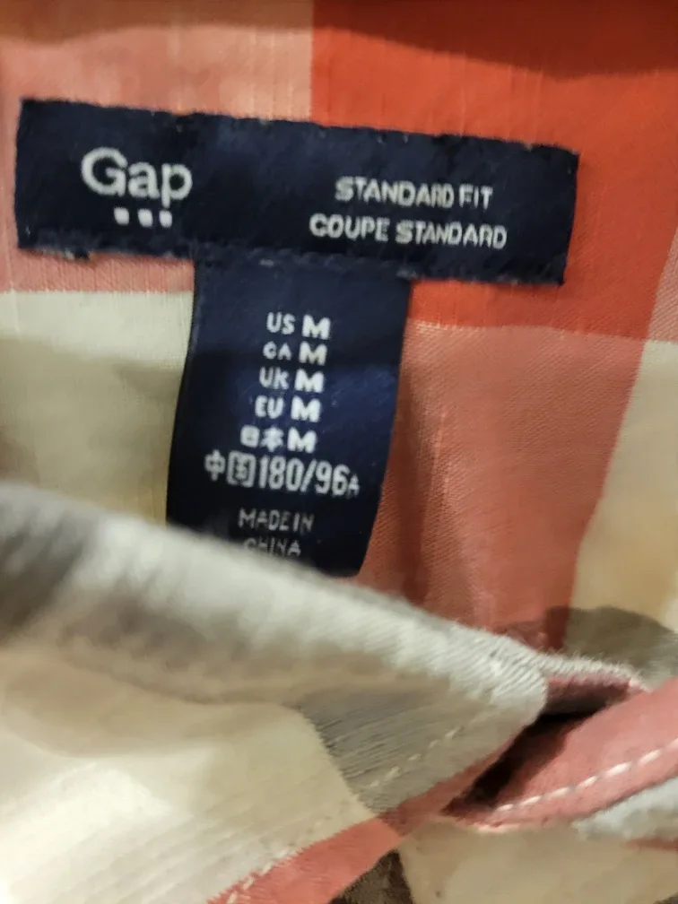 Mens Med Gap Dress Top image indicator(3)