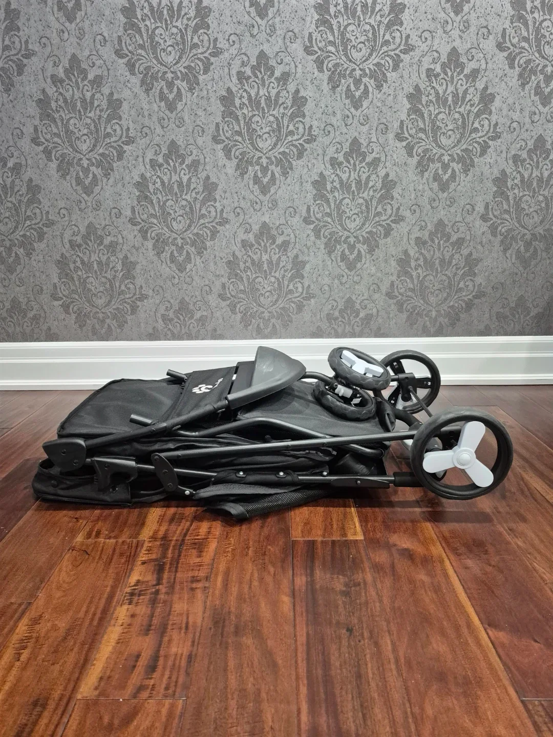 Wecuyo Black Pet Stroller image indicator(5)