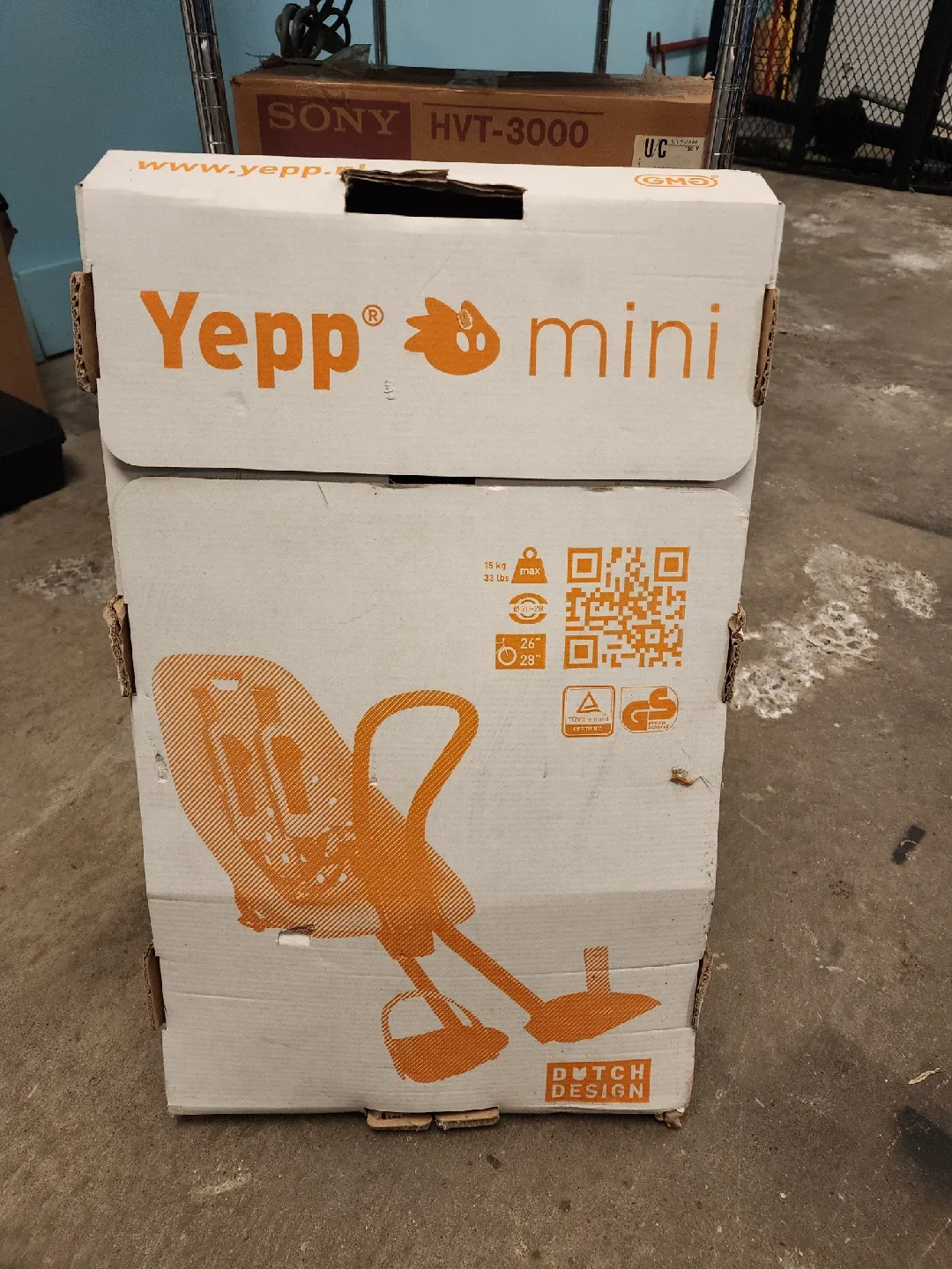 Yepp Mini Child Bike Seat - Dutch Design