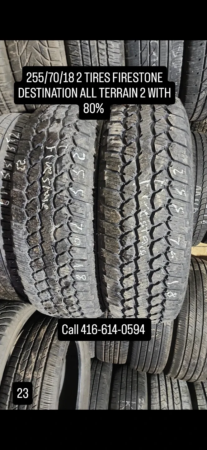 Firestone Destination All Terrain Tires - 255/70/18 thumbnail