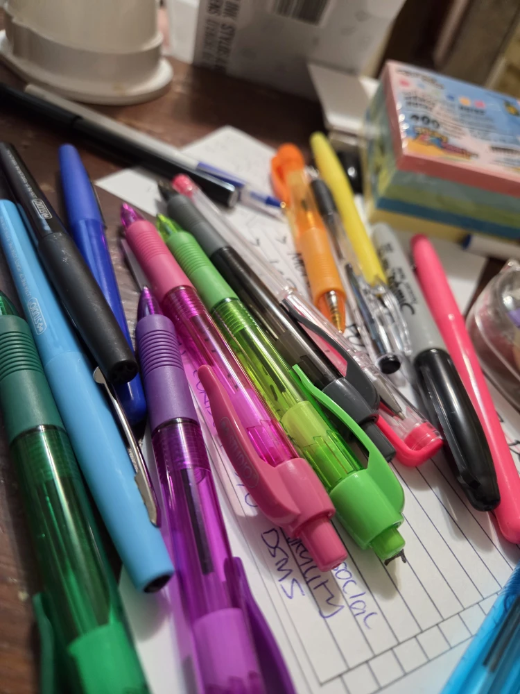 Assorted Pens and Markers