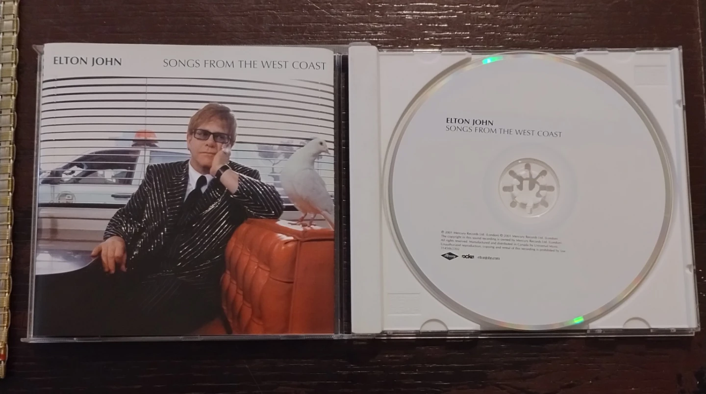 Elton John - Songs From The West Coast CD - photo 4