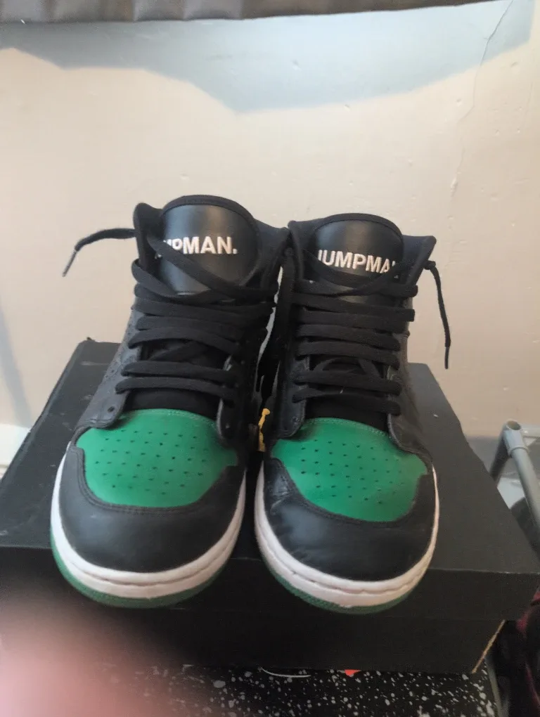 Jordan Jumpman Green/Black sighed by Jah Morant