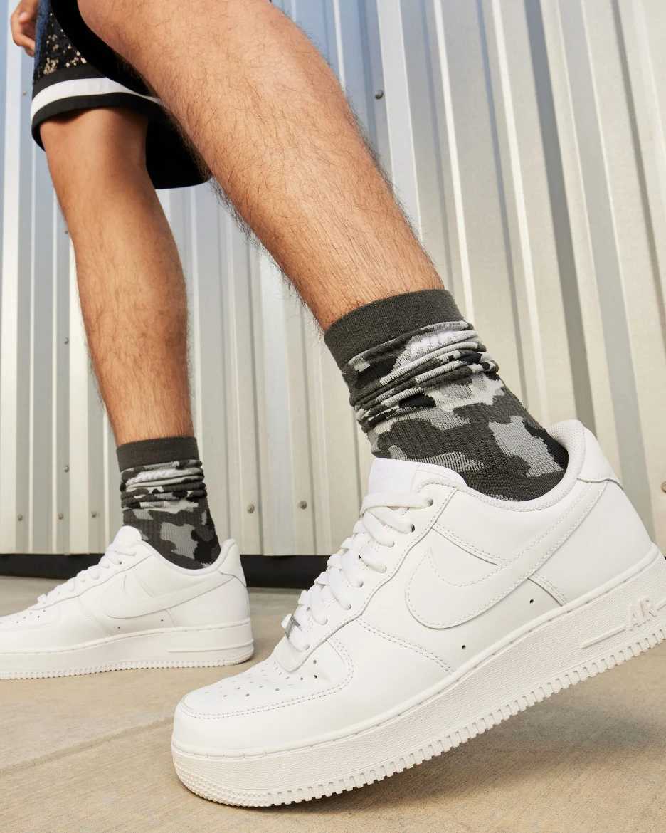Nike Air Force 1 '07 White Sneakers - photo 4
