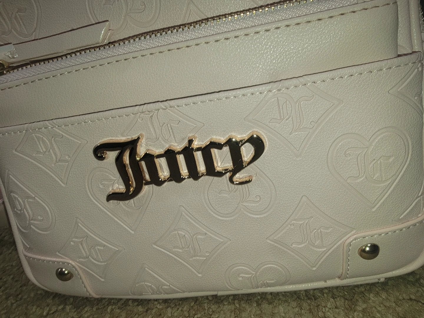 Juicy Couture Pink Embossed Backpack - photo 3
