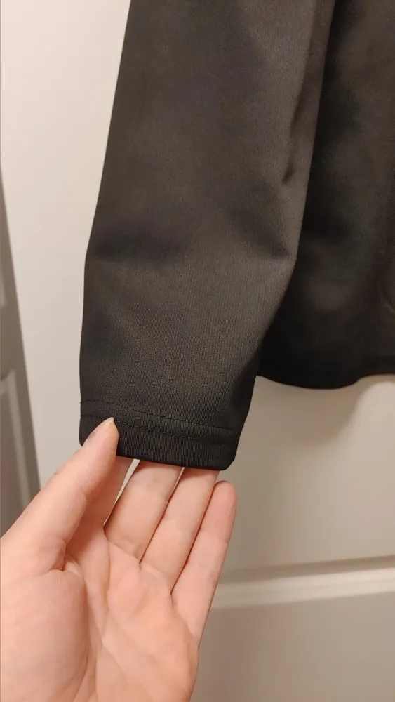 Black Open Front Blazer size Medium image indicator(2)