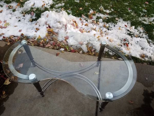 Unique Glass Coffee Table