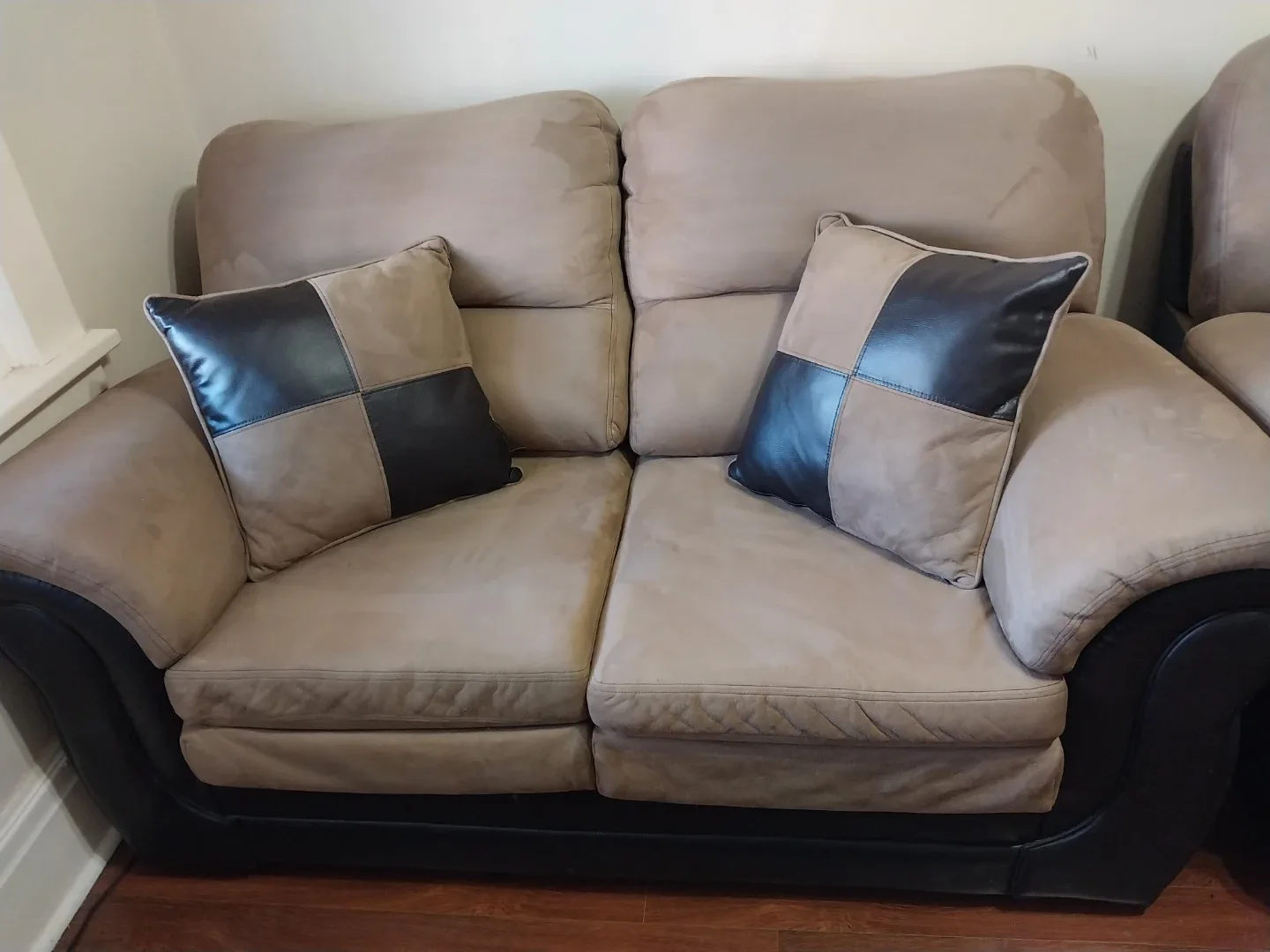 New price! Loveseat & Armchair Set available. Non-negotiable.