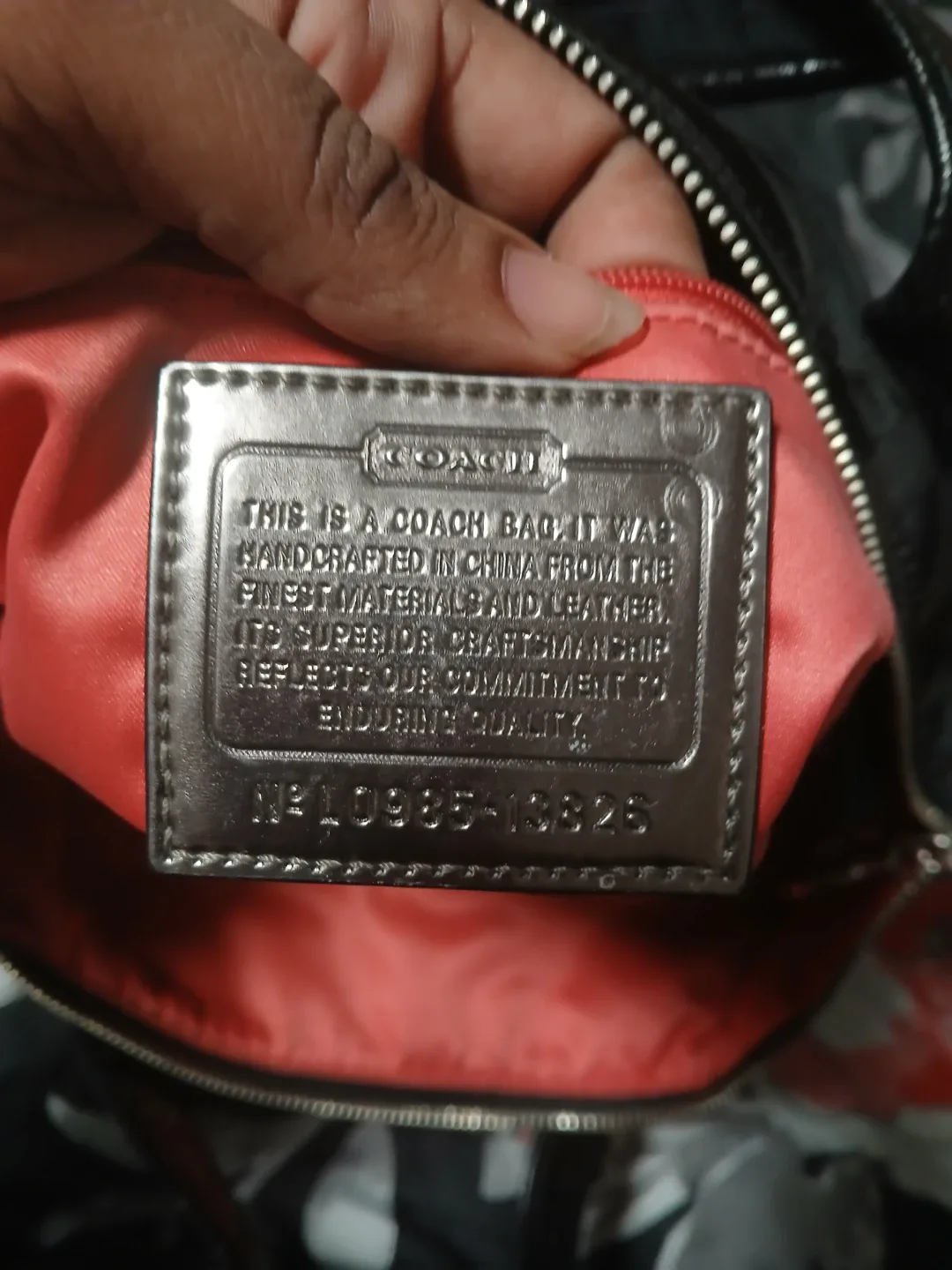 Vintage Coach Black Tote Bag N1093-13826 image indicator(2)