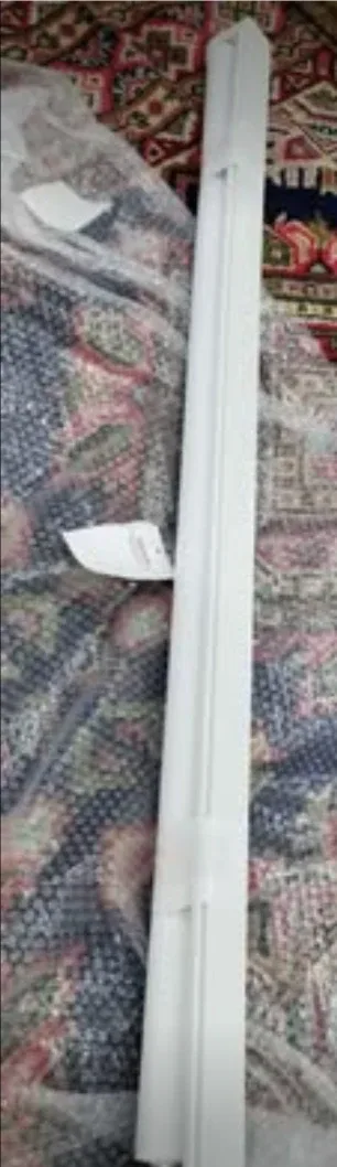 New Cordless Zebra Blind 37Wx72H - White image indicator(4)