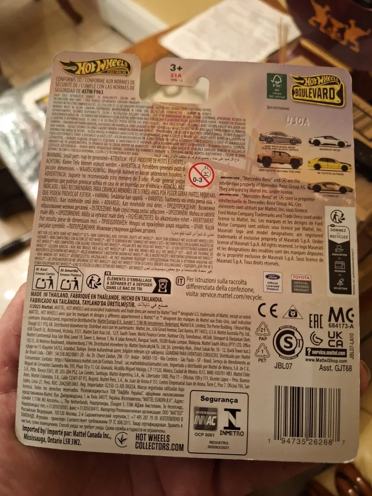 Hot Wheels Boulevard Mercedes-Benz CLK-GTR Diecast Car image indicator(2)