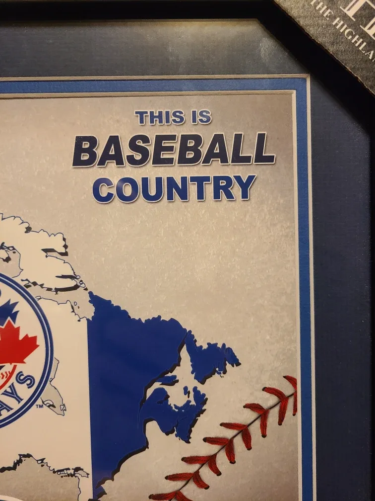 Toronto Blue Jays Framed Baseball Picture image indicator(6)