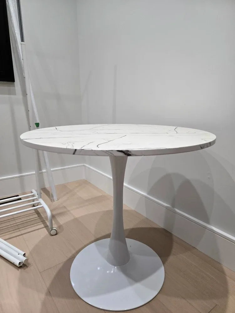 White Tulip Style Dining Table
