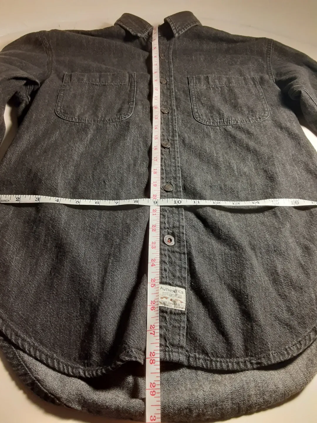 Signature by Levi Strauss & Co. - Long Sleeve Shirt | S: SM image indicator(7)