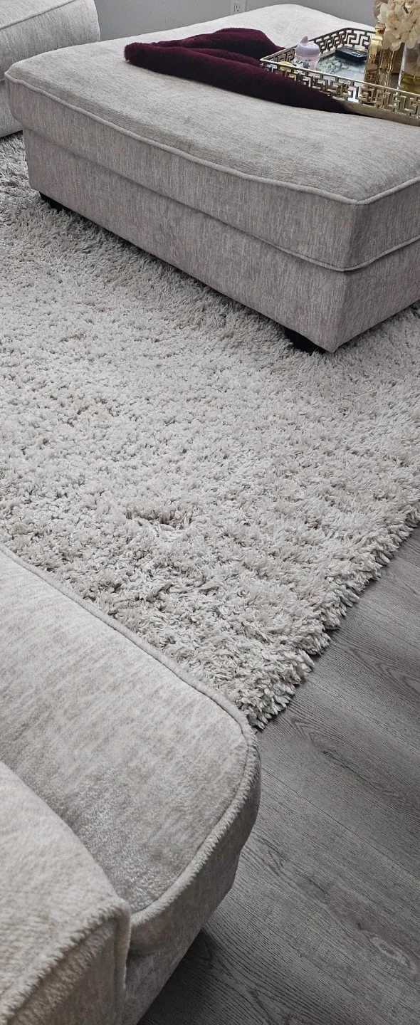 Central Oriental Alpaca Shag Area Rug 7ft x 9ft image indicator(5)