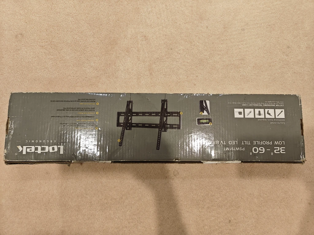 Loctek 32-60" Low Profile Tilt LED TV Bracket - photo 2