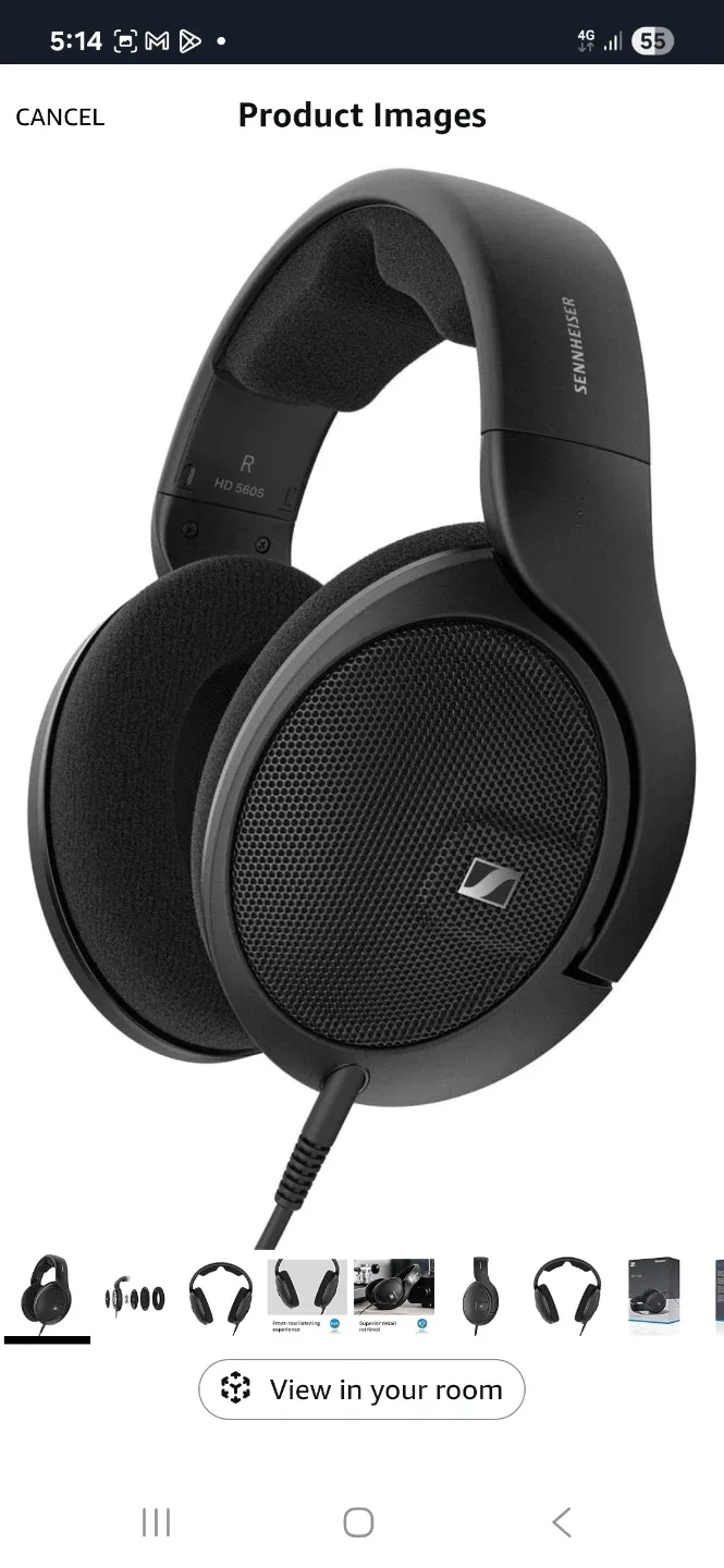 New Sennheiser HD 560S - Wired Over-The-Ear Audiophile thumbnail
