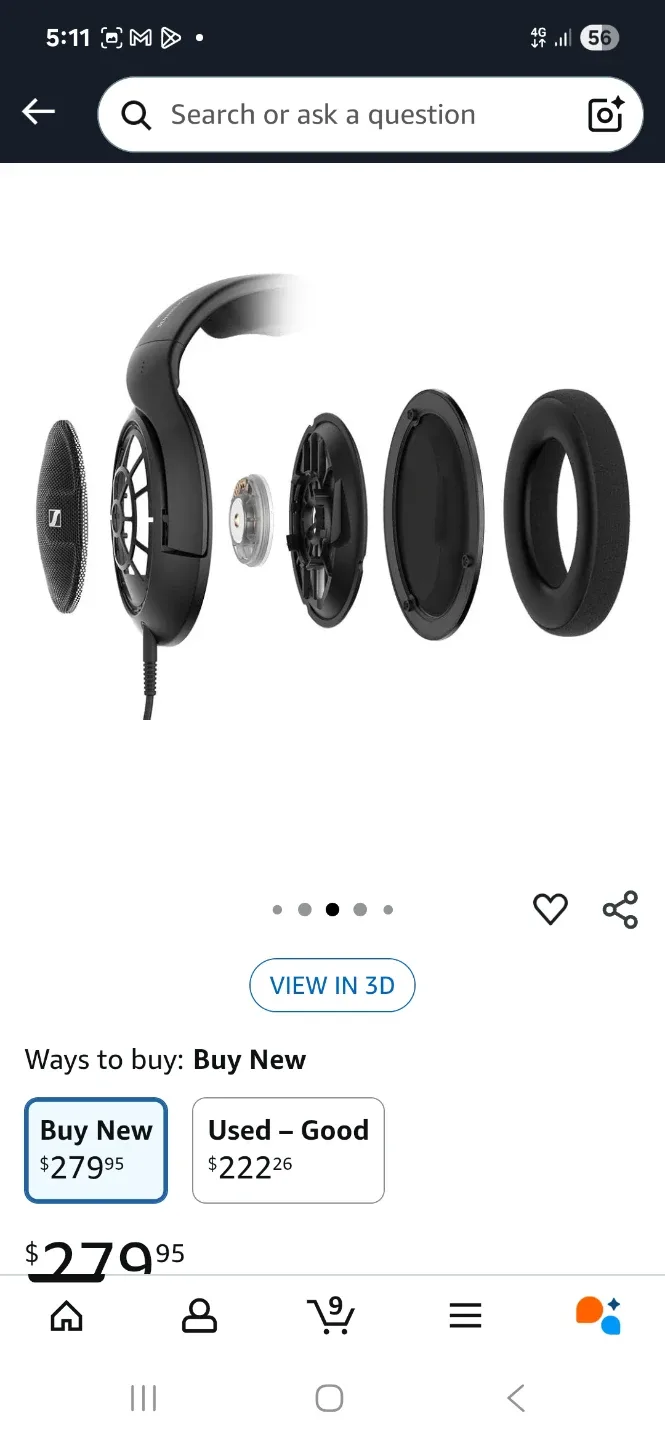 New Sennheiser HD 560S - Wired Over-The-Ear Audiophile image indicator(6)