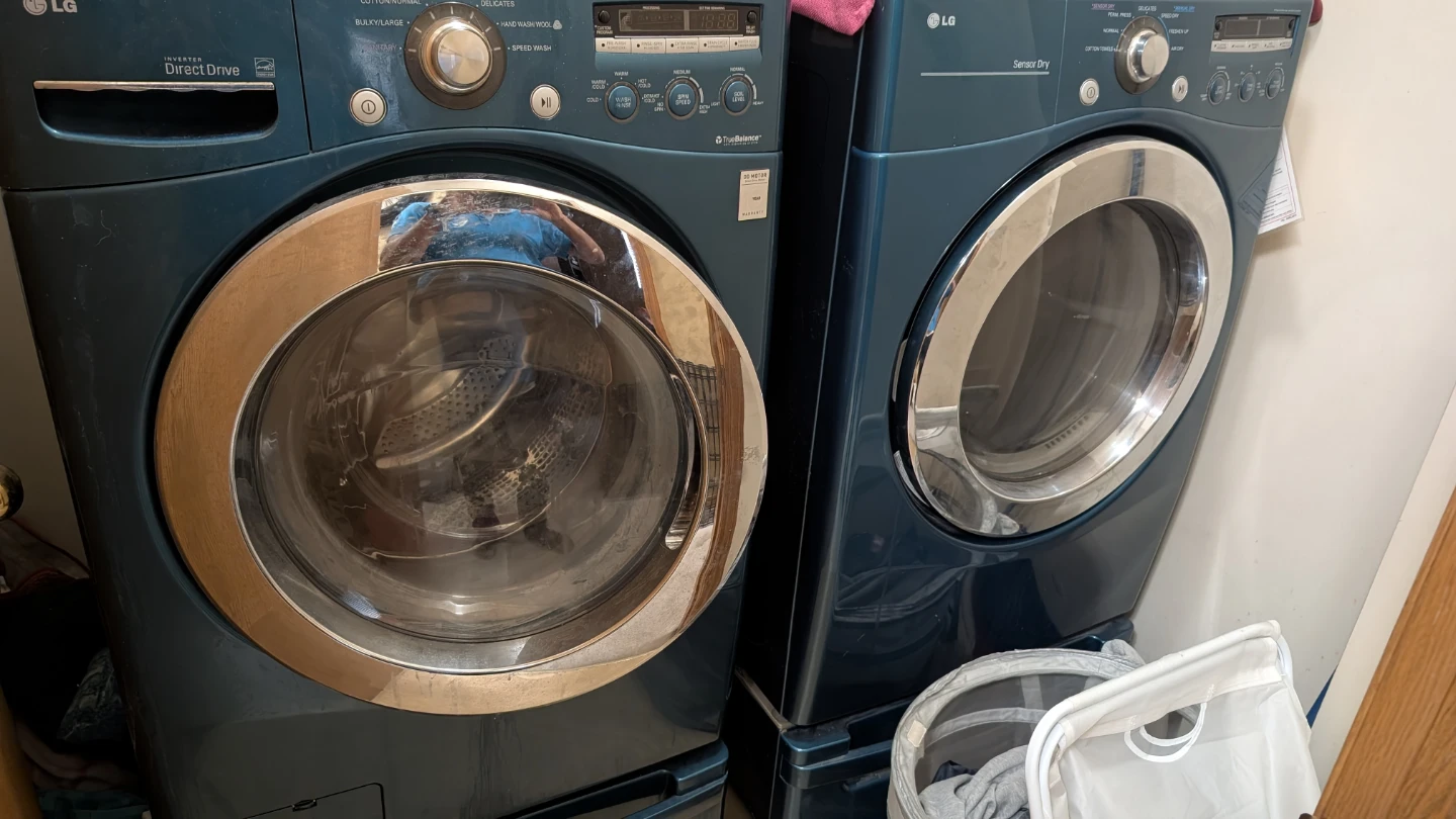 LG Direct Drive Washer & Sensor Dry Dryer Set