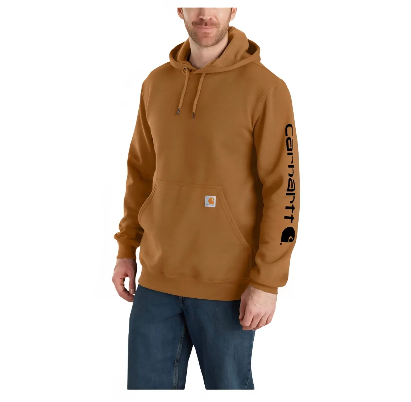 Carhartt Loose Fit Midweight Logo Sleeve Graphic Sweatshirt image indicator(2)