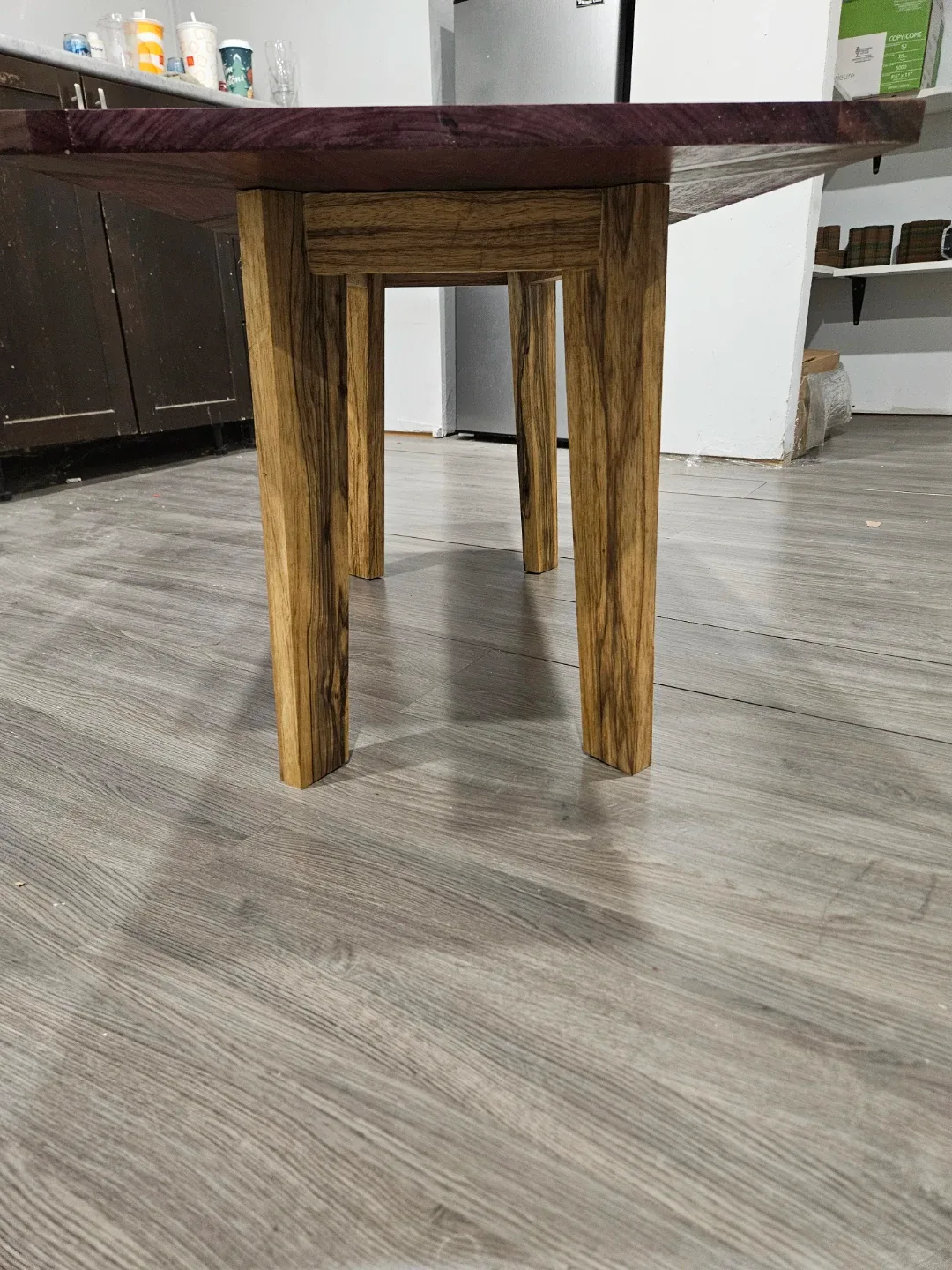 Handmade Exotic Wood Coffee Table image indicator(4)