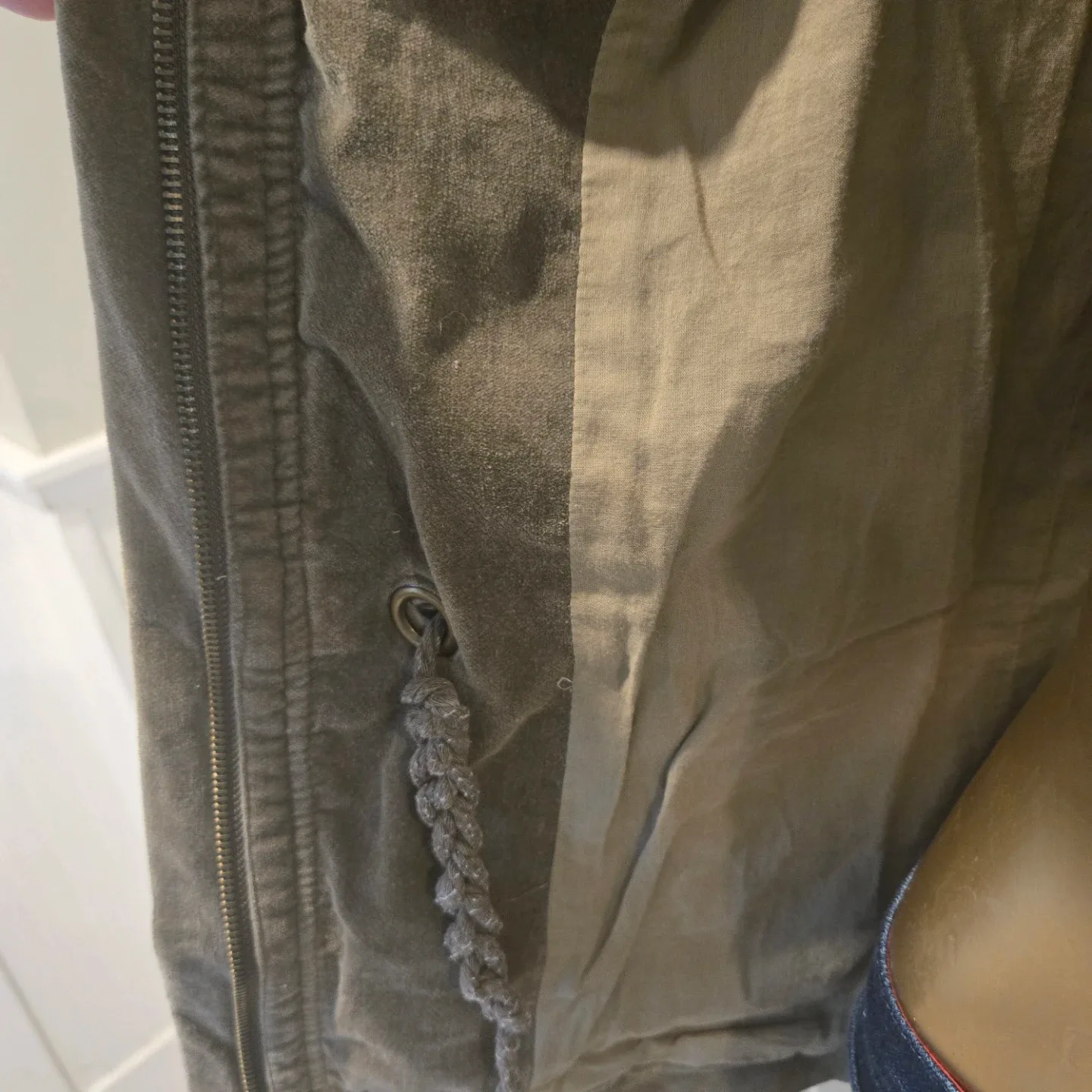 Vintage BESS Olive Green Corduroy Duffle Jacket image indicator(7)