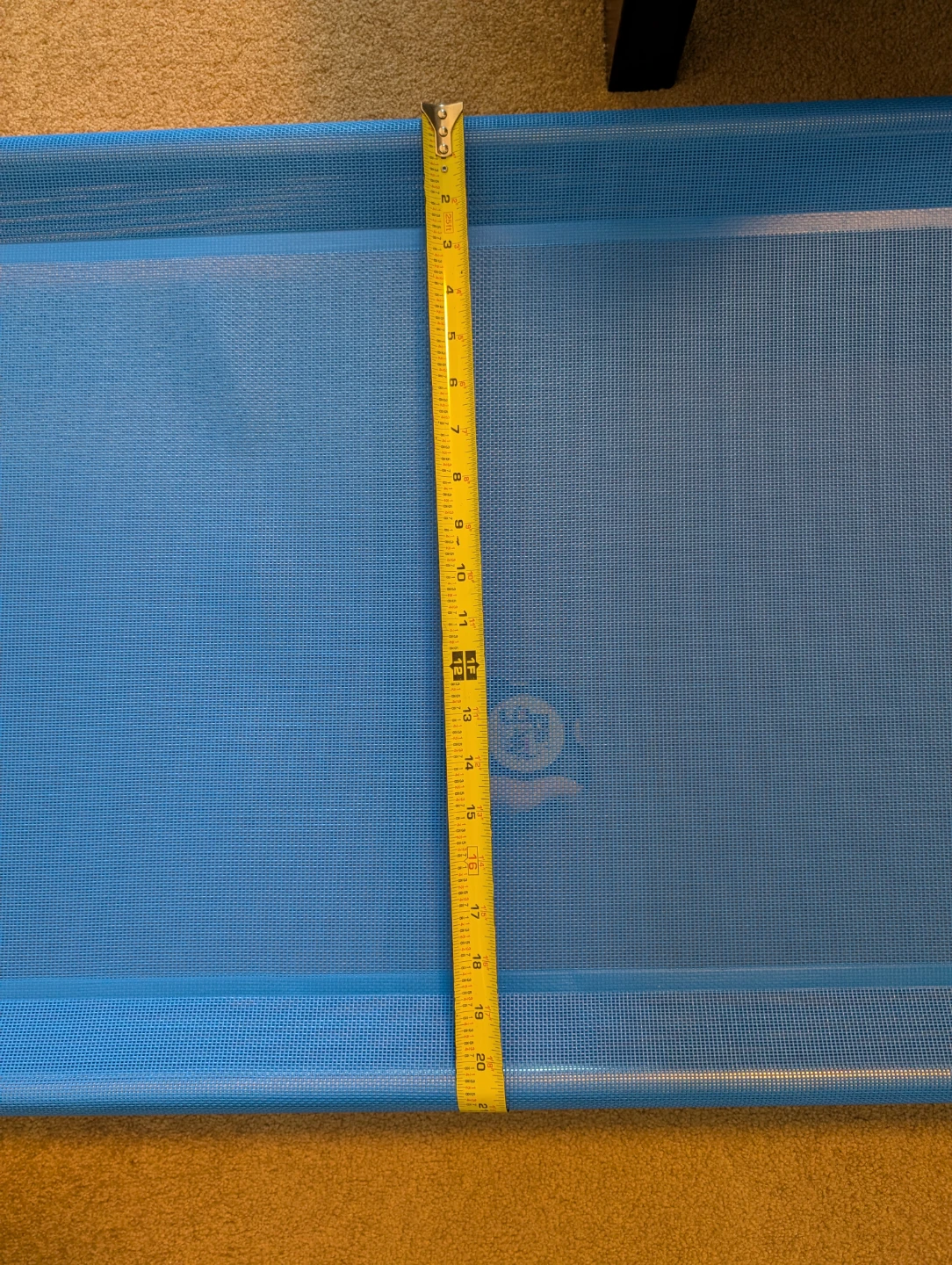 Blue Toddler Cot - 48x22 Inches - photo 3