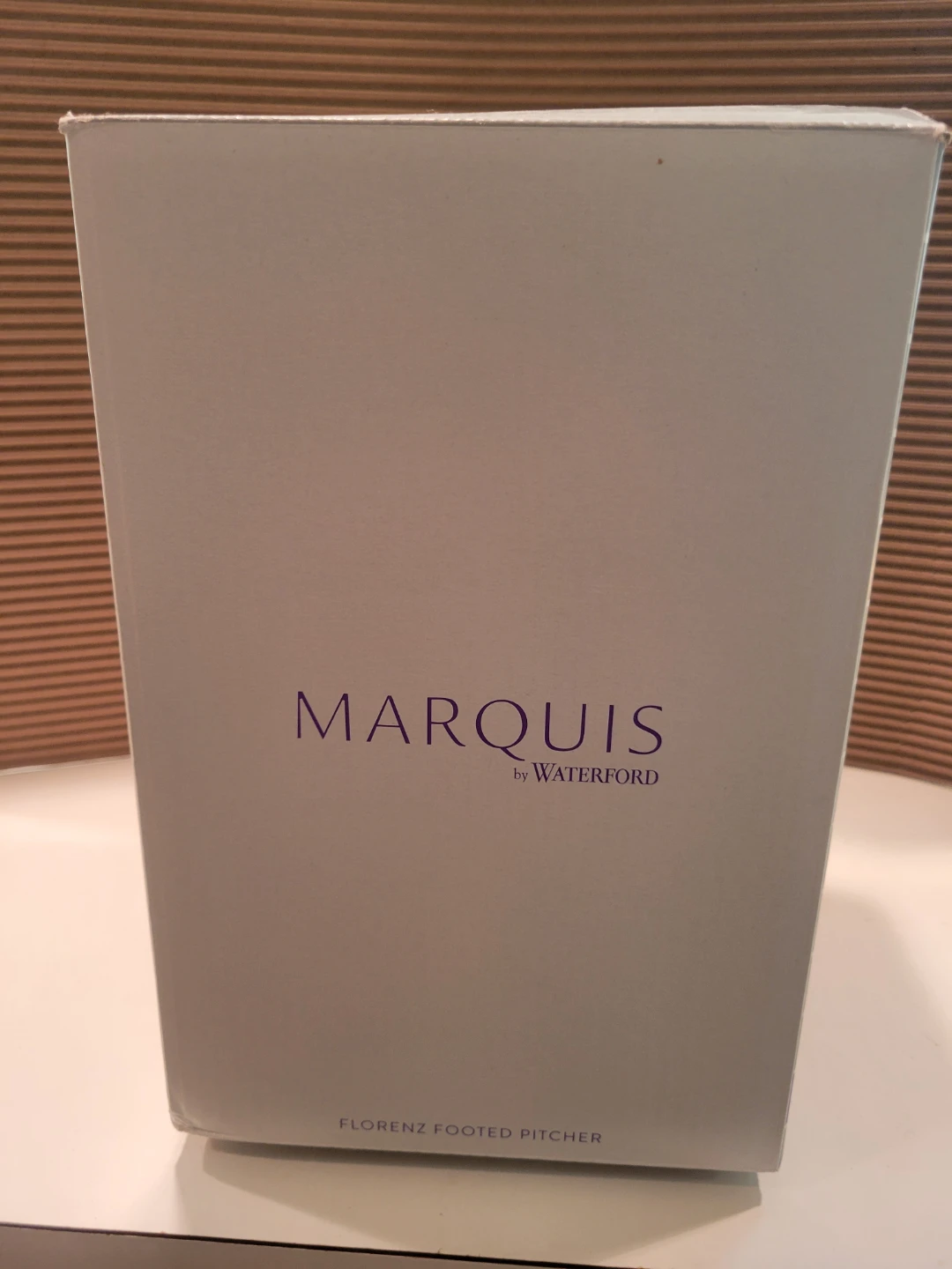 Marquis by Waterford Florenz Footed Pitcher - photo 2