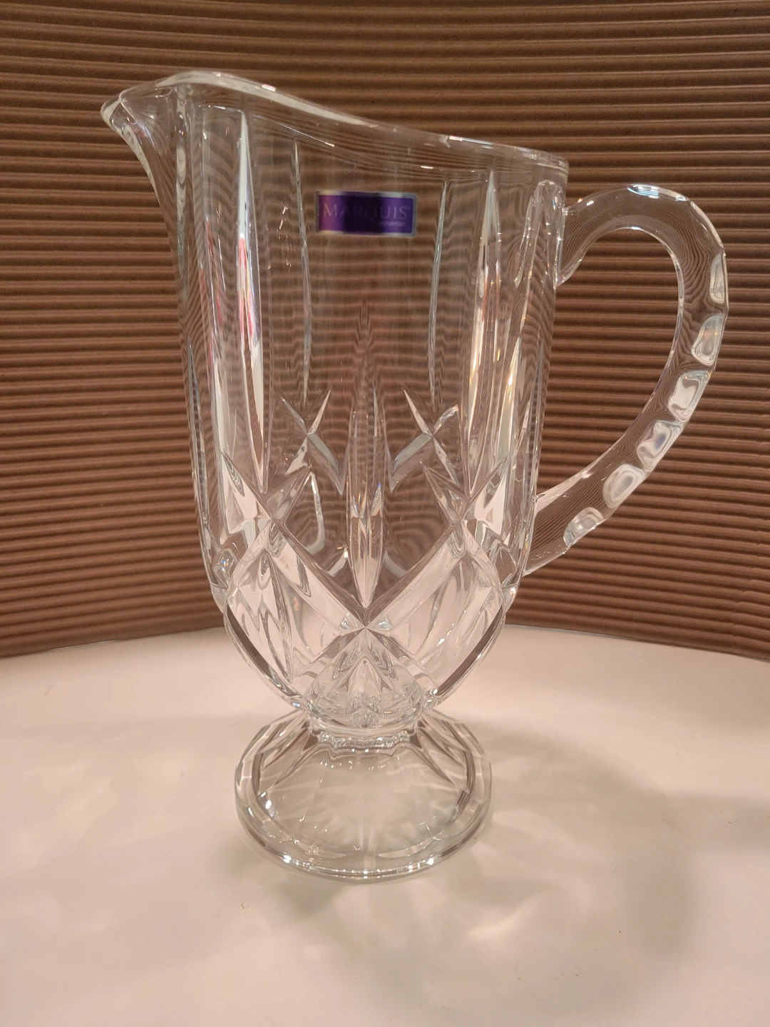Marquis by Waterford Florenz Footed Pitcher