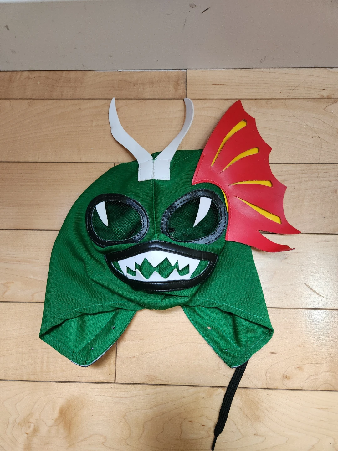 Kids Green Luchador Wrestling Mask