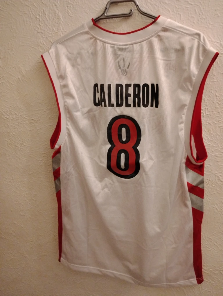 Adidas Raptors Calderon #8 Jersey - Size L - photo 2