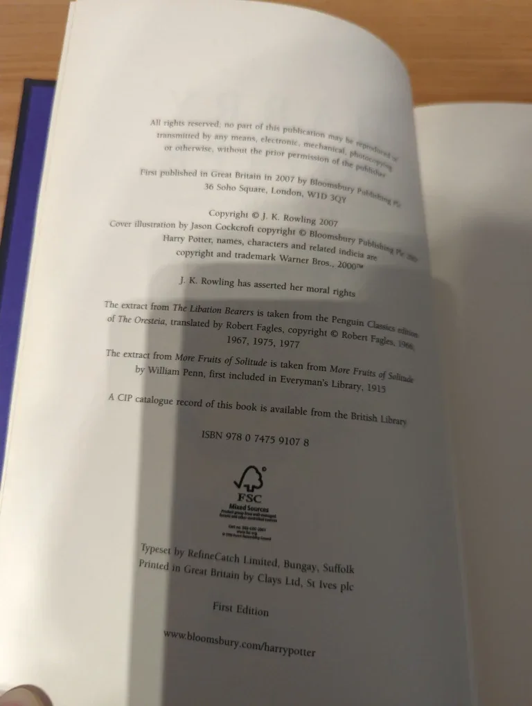 Harry Potter and the Deathly Hallows by J.K. Rowling image indicator(3)