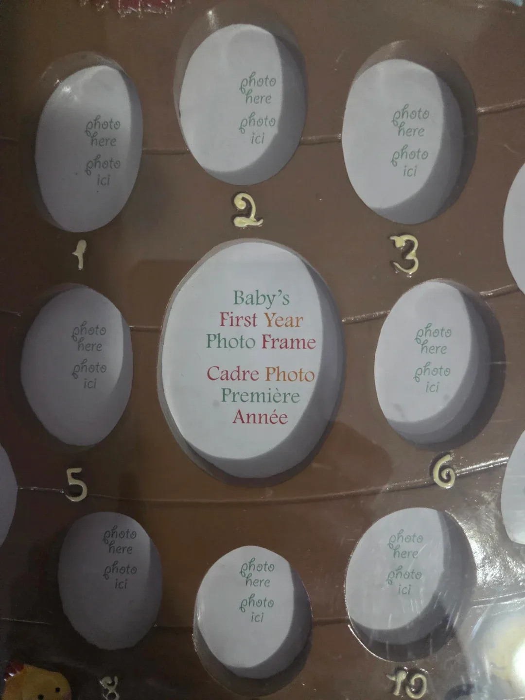 Baby's First Year Photo Frame - Noah's Ark Theme image indicator(2)
