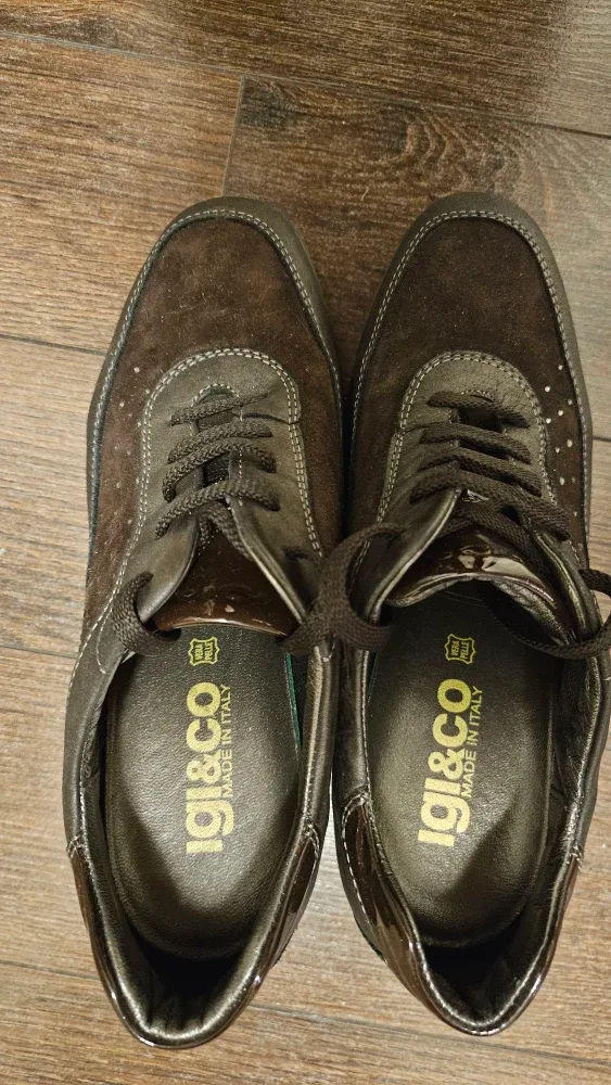 Igi&Co Brown Leather Shoes - Size 37 image indicator(3)
