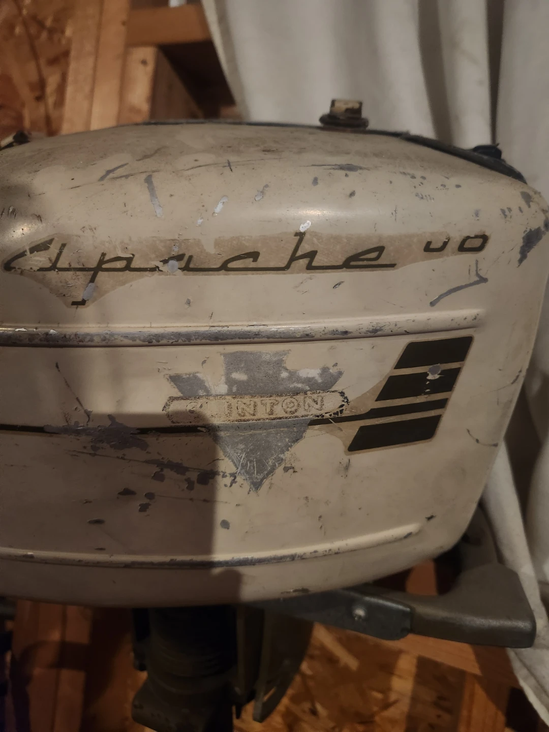Vintage Clinton Apache 40 Outboard Motor