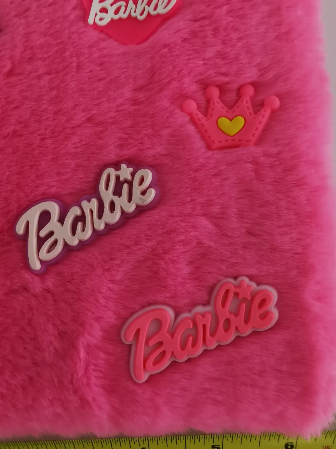 Barbie Pink Fuzzy Notebook image indicator(5)