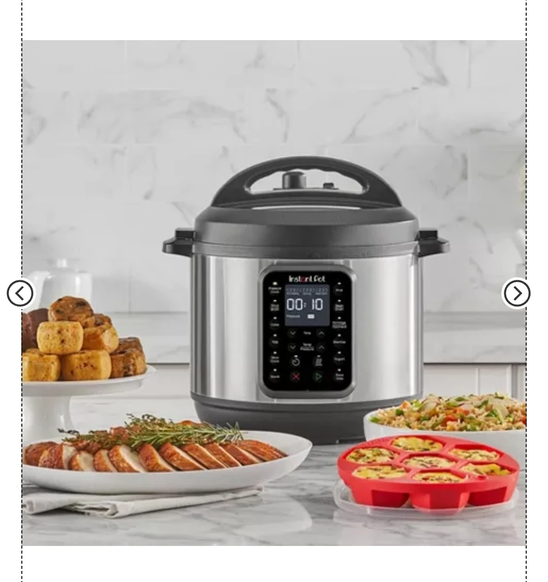 Instant Pot 6qt 9-in-1 Pressure Cooker Bundle Multi Cooker - photo 2
