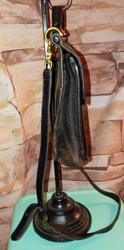 Coach Black Leather Willis Crossbody top handle Bag - photo 4