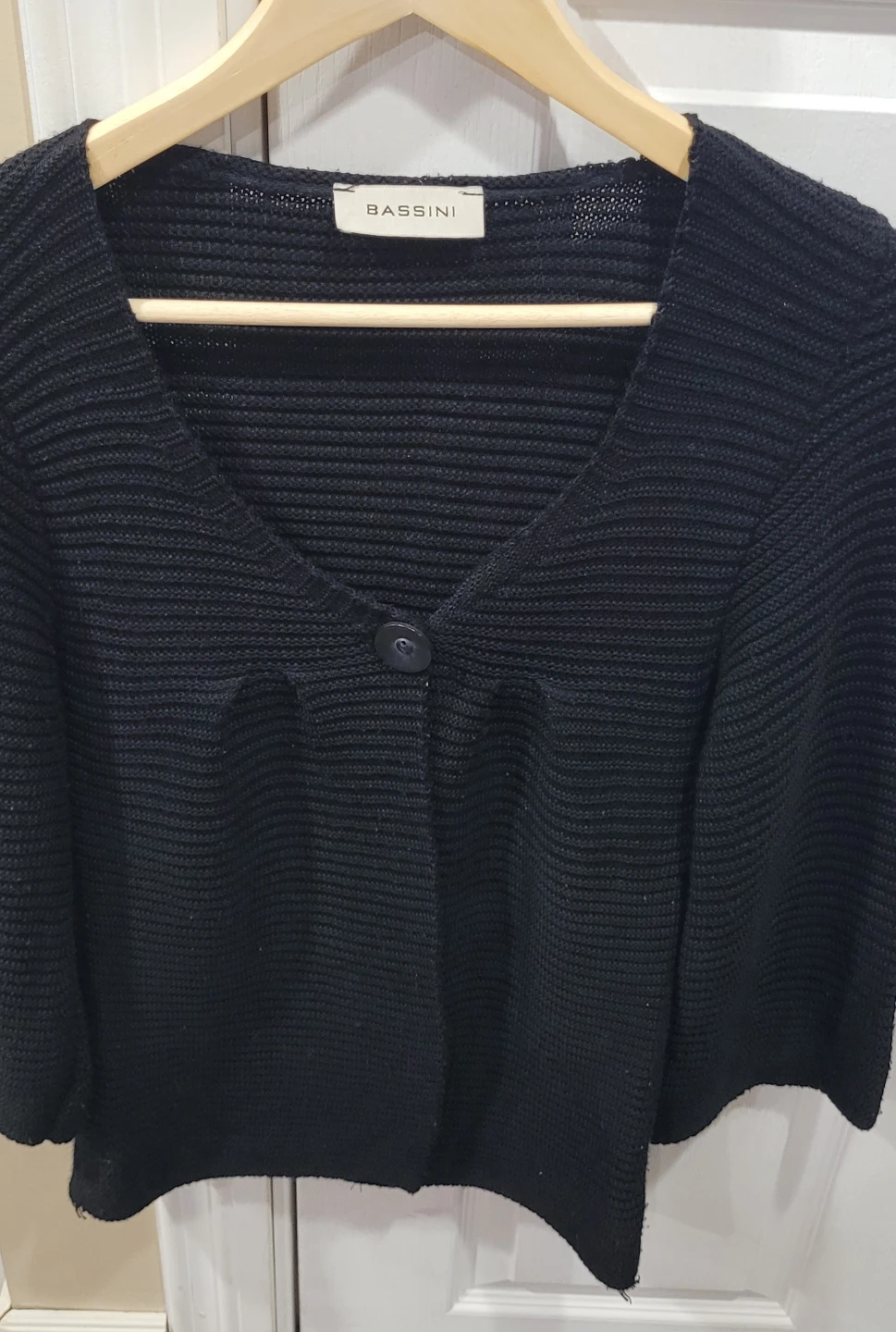 Bassini Black Knit Cardigan - photo 3