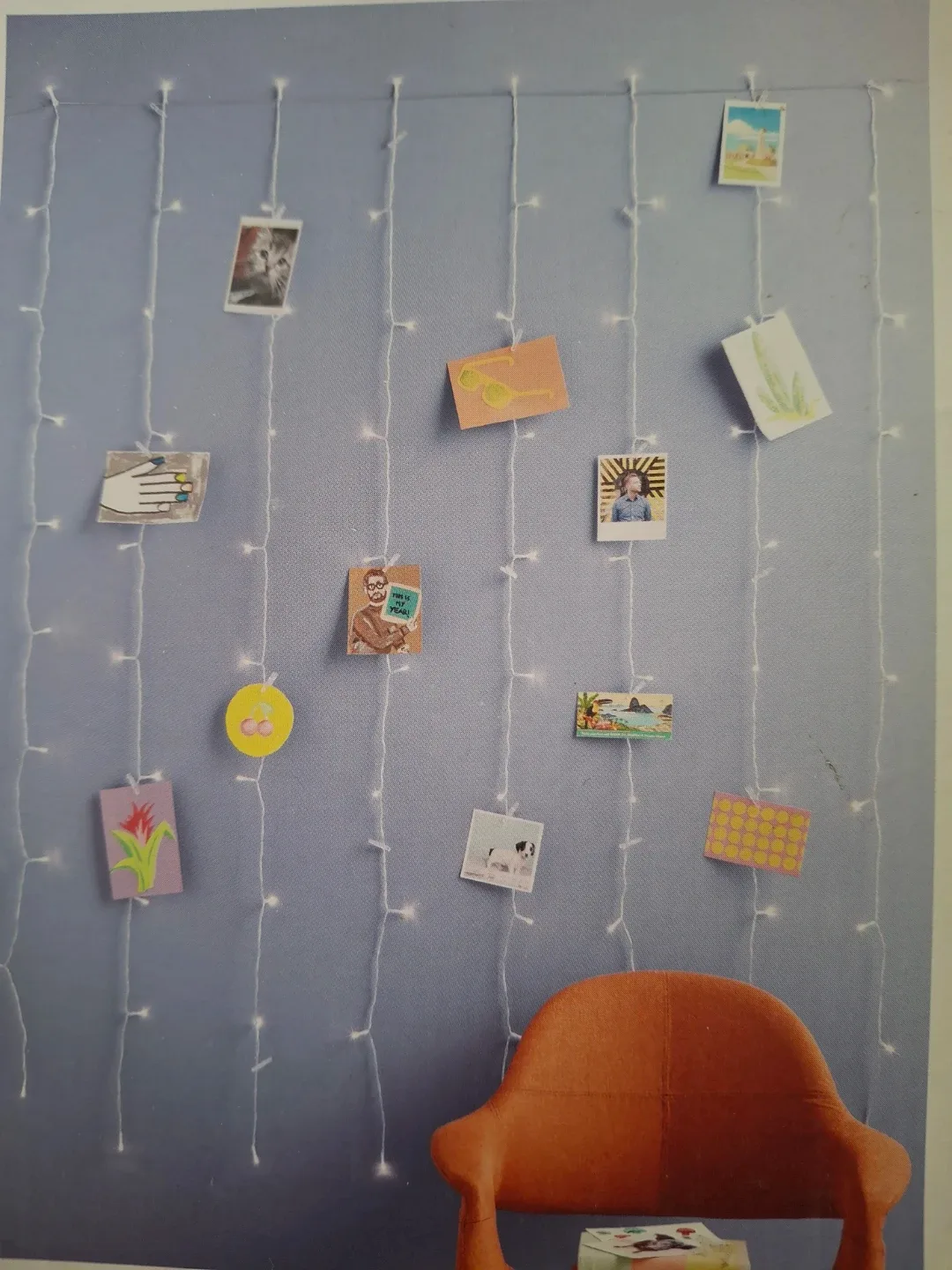 Room Essentials LED Curtain String Lights image indicator(2)