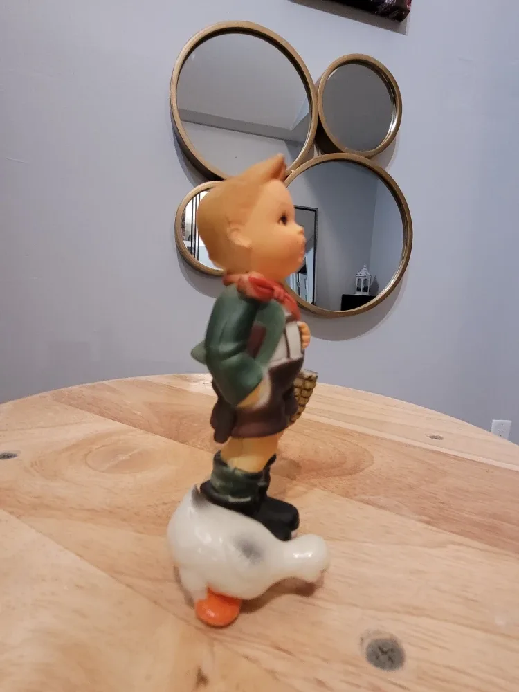 Vintage Hummel-style Boy & Girl Ornaments image indicator(8)