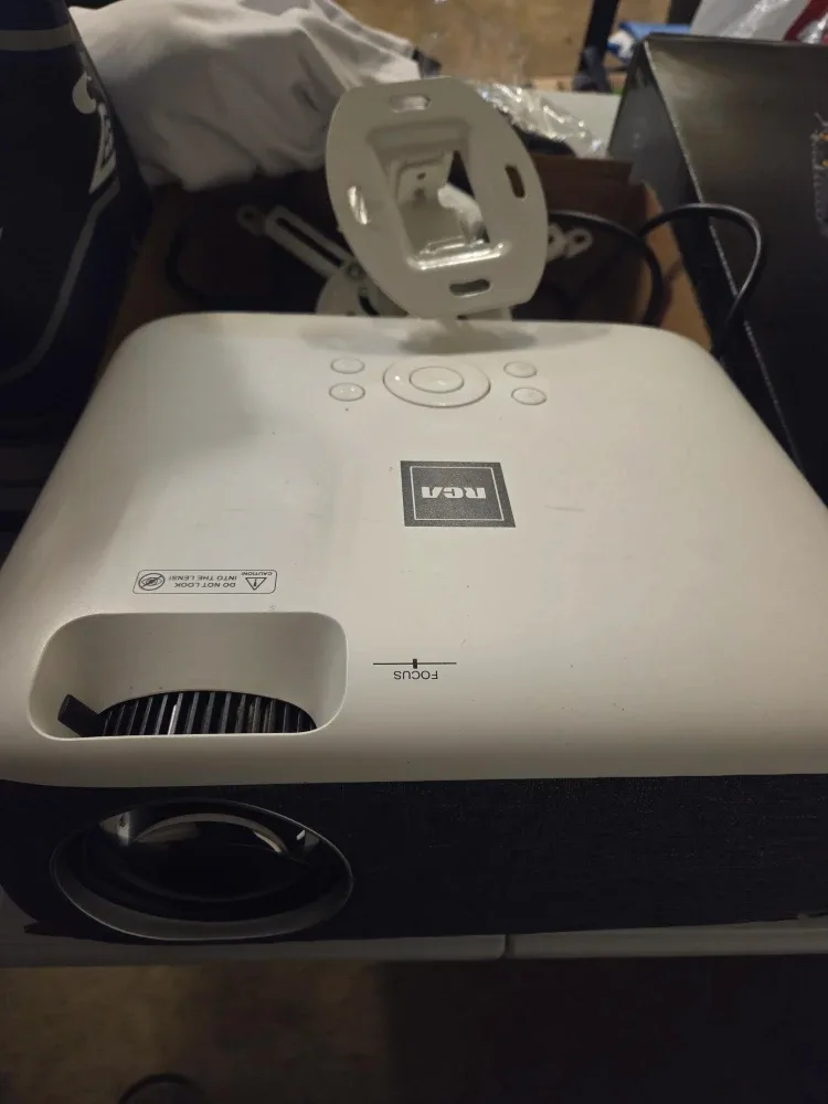 RCA Projector with Mount & Remote
